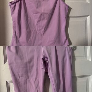 Fashion Nova Lilac Sleeveless Top and Pants Set
